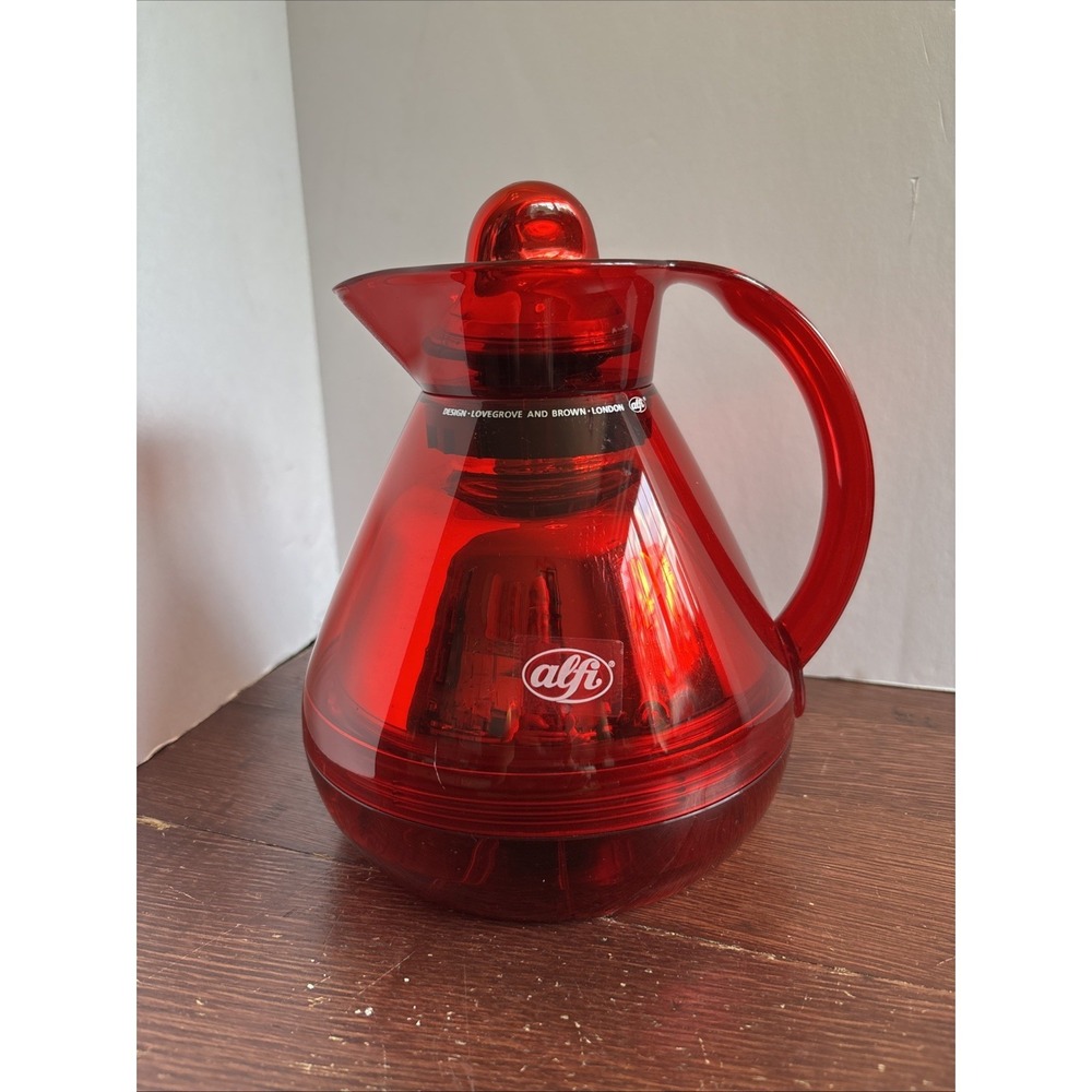 ALFI Insulated Ruby Red Carafe Lovegrove & Brown London  Germany Coffee